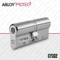 Цилиндр Abloy Protec 2 Hard CY332 ключ-ключ, 98 мм (37х61), хром полированный, закаленный корпус в Одессе