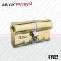 Цилиндр Abloy Protec 2 CY322 ключ-ключ, 117 мм (46х71), латунь полированная в Одессе