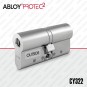 Циліндр Abloy Protec 2 CY322 ключ-ключ, 112 мм (41х71), хром матовий в Одесі