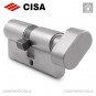Циліндр CISA C3000 ключ-тумблер, 65 мм (35х30) в Одесі