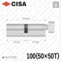 Цилиндр CISA C3000 ключ-тумблер, 100 мм (50х50) в Одессе