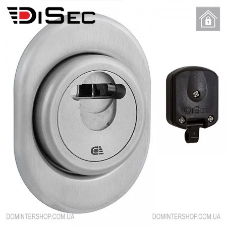 Магнитная броненакладка DiSec 3GDM (матовый хром)