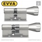 Цилиндр EVVA 4KS ключ-тумблер, 102 мм (31х71), никель матовый в Одессе