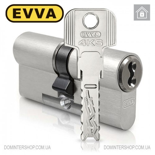 Купить Цилиндр EVVA 4KS ключ-ключ, 132 мм (61х71), никель матовый Одесса