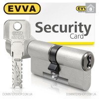 Циліндр EVVA 4KS (ключ-тумблер), 67(31/36), нікель