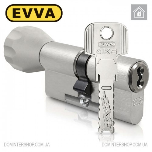 Цилиндр EVVA 4KS ключ-тумблер, 127 мм (41х86), никель матовый Купить Цилиндр EVVA 4KS ключ-тумблер, 127 мм (41х86), никель матовый Одесса