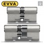 Цилиндр EVVA EPS ключ-ключ, 87 мм (36х51), никель матовый в Одессе
