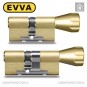 Циліндр EVVA ICS ключ-тумблер, 62 мм (31х31), латунь матова в Одесі
