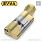 Циліндр EVVA ICS ключ-тумблер, 62 мм (31х31), латунь матова в Одесі