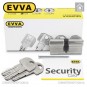 Цилиндр EVVA ICS ключ-ключ, 62 мм (31х31), никель матовый в Одессе