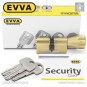 Циліндр EVVA ICS ключ-тумблер, 62 мм (31х31), латунь матова в Одесі