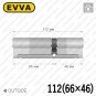 Цилиндр EVVA 4KS ключ-ключ, 112 мм (66х46), латунь полированная Цилиндр EVVA 4KS ключ-ключ, 112 мм (66х46), латунь полированная в Одессе