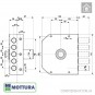 Накладной замок Mottura 30.601 S левый в Одессе