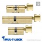 Цилиндр Mul-T-Lock MTL600 (ключ-тумблер), 95(40/55), латунь полированная в Одессе