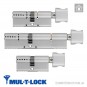 Цилиндр Mul-T-Lock MTL800 (ключ-тумблер), 80(40/40), никель матовый в Одессе