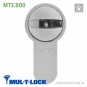 Цилиндр Mul-T-Lock MTL800 (ключ-тумблер), 76(31/45), никель матовый в Одессе