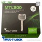 Цилиндр Mul-T-Lock MTL800 (ключ-ключ), 90(45/45), никель матовый в Одессе