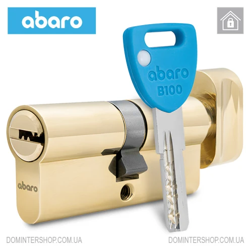 Купить Цилиндр Abaro B100 (ключ-вертушка), 60(30/30), латунь полированная Одесса