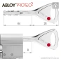 Цилиндр Abloy Protec 2 Hard CY332 ключ-ключ, 118 мм (47х71), латунь полированная, закаленный корпус в Одессе