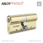 Цилиндр Abloy Protec 2 Hard CY332 ключ-ключ, 118 мм (47х71), латунь полированная, закаленный корпус в Одессе