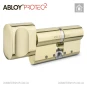 Цилиндр Abloy Protec 2 Hard CY333 ключ-тумблер, 73 мм (32х41), латунь полированная, закаленный корпус в Одессе