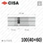 Цилиндр CISA RX ключ-ключ, 100 мм (40х60) в Одессе