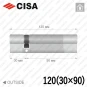Цилиндр CISA RX ключ-ключ, 120 мм (30х90) в Одессе