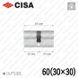 Циліндр CISA C3000 ключ-ключ, 60 мм (30х30) в Одесі