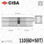 Цилиндр CISA RX ключ-тумблер, 110 мм (60х50) в Одессе