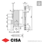 Електромеханічний замок Cisa 12.011.50 Електромеханічний замок Cisa 12.011.50 в Одесі