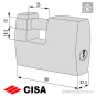 Замок Cisa LL 21610.90 в Одессе