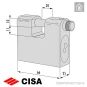 Замок Cisa 28550.66 Замок Cisa 28550.66 в Одессе
