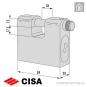 Замок Cisa 28550.84 Замок Cisa 28550.84 в Одесі