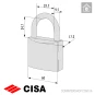 Замок Cisa LL POP 21010.60 Замок Cisa LL POP 21010.60 в Одесі