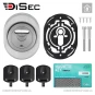 Магнитная броненакладка DiSec 3GDM (матовый хром) в Одессе