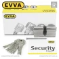 Цилиндр EVVA 4KS ключ-ключ, 67 мм (36х31), никель матовый, пять ключей в Одессе