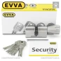 Циліндр EVVA 4KS ключ-тумблер, 67 мм (31х36), нікель матовий, п'ять ключів в Одесі