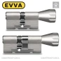 Цилиндр EVVA EPS ключ-тумблер, 162 мм (81х81), никель матовый, три ключа в Одессе