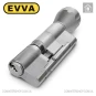 Цилиндр EVVA EPS ключ-тумблер, 162 мм (81х81), никель матовый, три ключа в Одессе