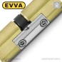 Цилиндр EVVA EPS ключ-ключ, 72 мм (31х41), латунь матовая, три ключа в Одессе