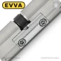 Цилиндр EVVA EPS ключ-ключ, 72 мм (31х41), никель матовый, три ключа в Одессе