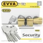 Цилиндр EVVA EPS ключ-тумблер, 72 мм (31х41), латунь матовая, пять ключей в Одессе
