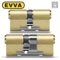 Цилиндр EVVA MCS ключ-ключ, 72 мм (31х41), латунь полированная, пять ключей Цилиндр EVVA MCS ключ-ключ, 72 мм (31х41), латунь полированная, пять ключей в Одессе