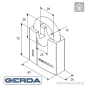 Замок Gerda KSWC-60 в Одесі