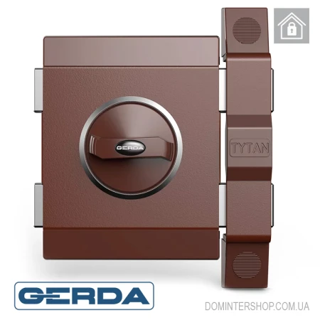 Замок Gerda Tytan ZX коричневый