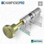 Цилиндр Mottura Champions PRO ключ-шток, 67 мм (36х31), никель матовый в Одессе