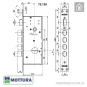 Врізний замок Mottura 72.120 Врізний замок Mottura 72.120 в Одесі