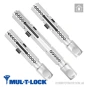 Цилиндр Mul-T-Lock MTL400 (ключ-тумблер), 90(40/50), никель матовый в Одессе