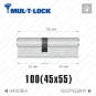 Цилиндр Mul-T-Lock MTL600 ключ-ключ, 100(45/55), латунь полированная Цилиндр Mul-T-Lock MTL600 ключ-ключ, 100(45/55), латунь полированная в Одессе