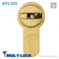 Цилиндр Mul-T-Lock MTL600 (ключ-тумблер), 90(40/50), латунь полированная в Одессе